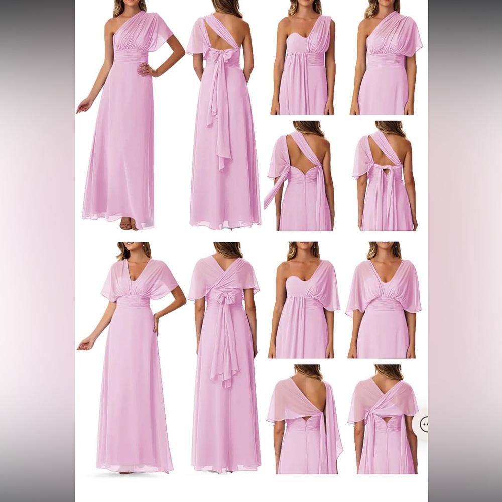 AZAZIE FIFI
Candy Pink A-Line Convertible Chiffon Dress
Size 6
Original $89